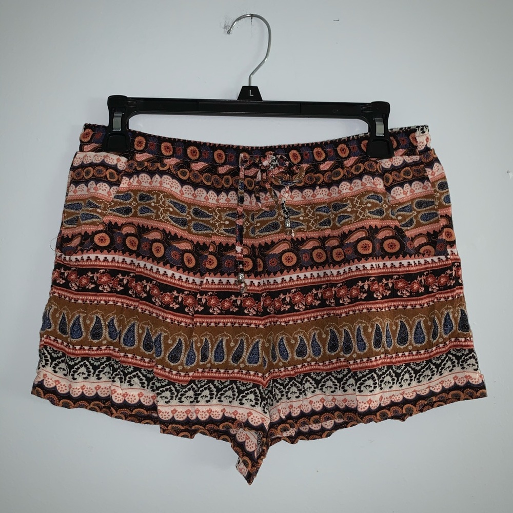 Flowy Multicolored Shorts